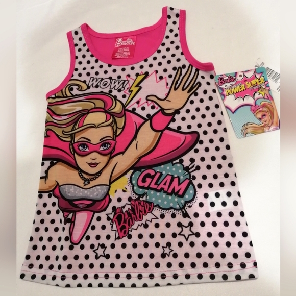 🔥SALE🔥 Barbie Princess Power Baby Doll Pajamas NWT Size (4), M (10-12), L (14) - Picture 5 of 9